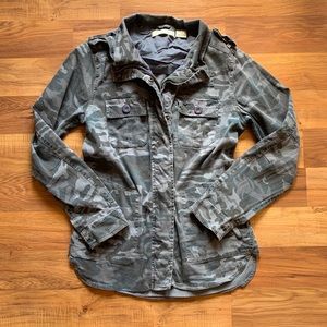 Blue Camo Jacket